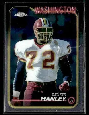 2024 Topps Chrome Dexter Manley #199 Washington Redskins