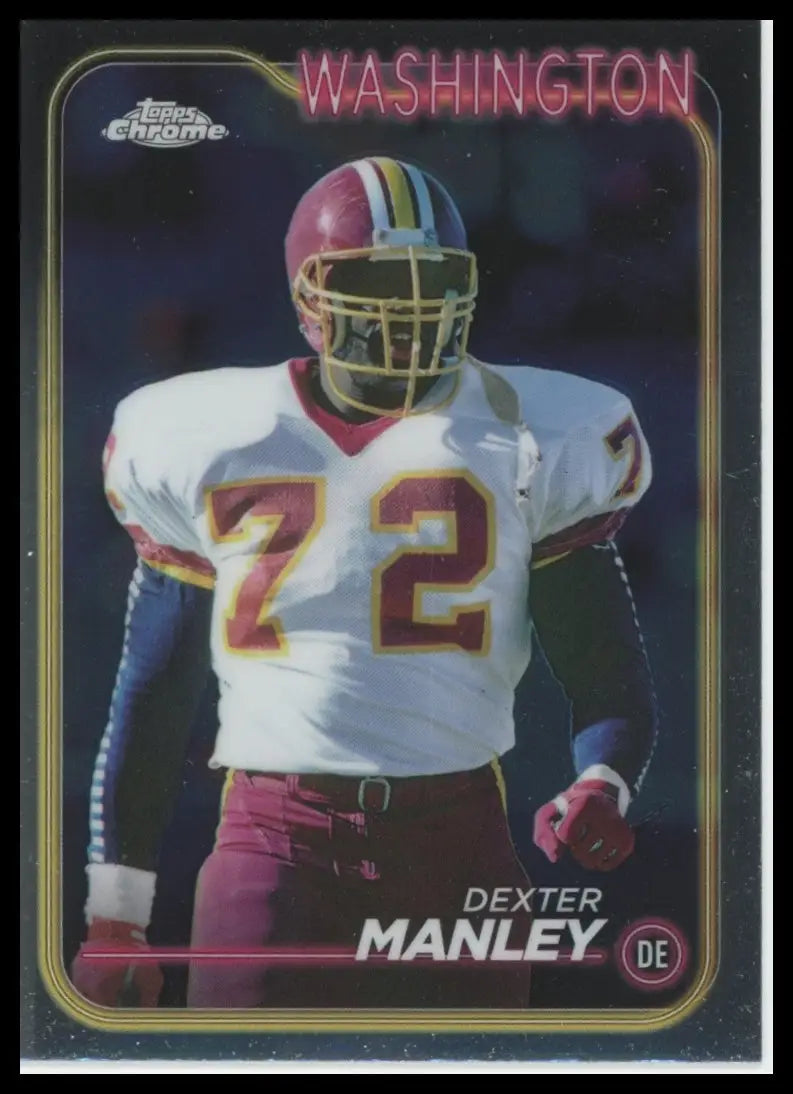 2024 Topps Chrome Dexter Manley 199 Washington Redskins - Football Card Single