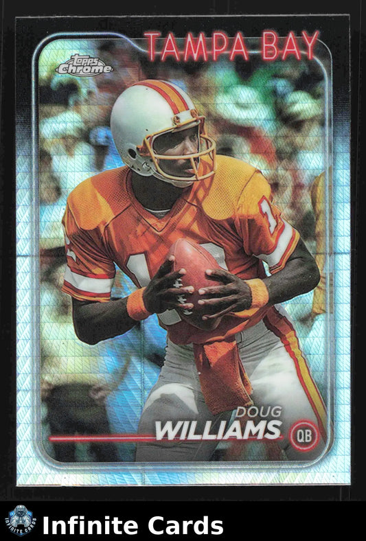 2024 Topps Chrome DOUG WILLIAMS #184 Prism Refractor Tampa Bay Buccaneers - Football Card Single