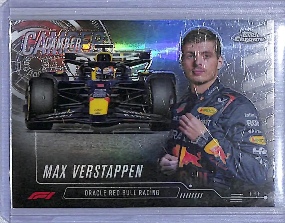 2024 Topps Chrome F1 Camber #CAM-1 Max Verstappen NM-MT - Racing Card Single