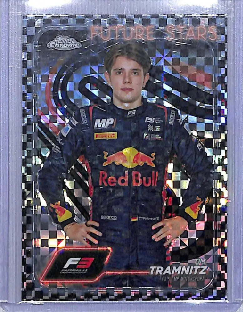 2024 Topps Chrome F1 Checkered Flag #49 Tim Tramnitz NM-MT - Racing Card Single