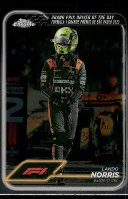 2024 Topps Chrome F1 Lando Norris #178 Racing - Racing Card Single