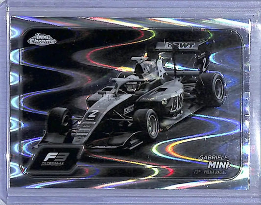 2024 Topps Chrome F1 Negative Ray-Wave #116 Gabrielf Mini NM-MT - Racing Card Single