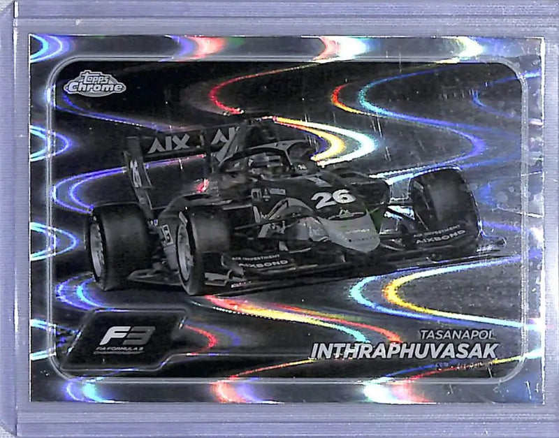 2024 Topps Chrome F1 Negative Ray-Wave #139 Tasanapol Inthraphuvasak NM-MT - Racing Card Single