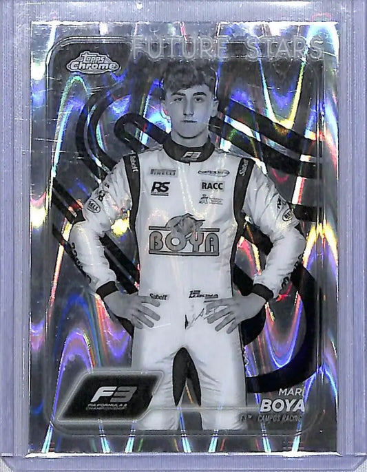 2024 Topps Chrome F1 Negative Ray-Wave #54 Mari Boya NM-MT - Racing Card Single