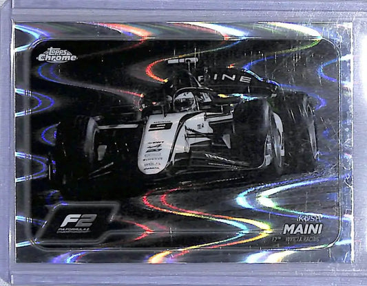 2024 Topps Chrome F1 Negative Ray-Wave #99 Kush Maini NM-MT - Racing Card Single