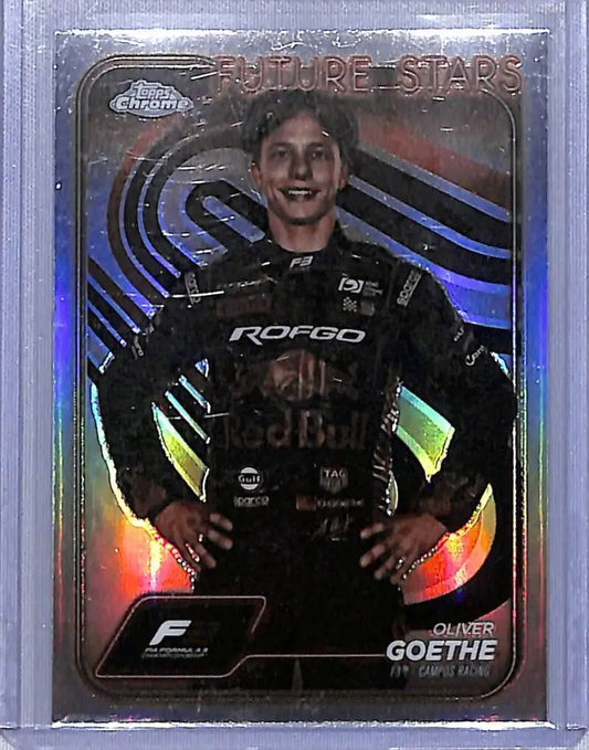 2024 Topps Chrome F1 Sepia #52 Oliver Goethe NM-MT - Racing Card Single