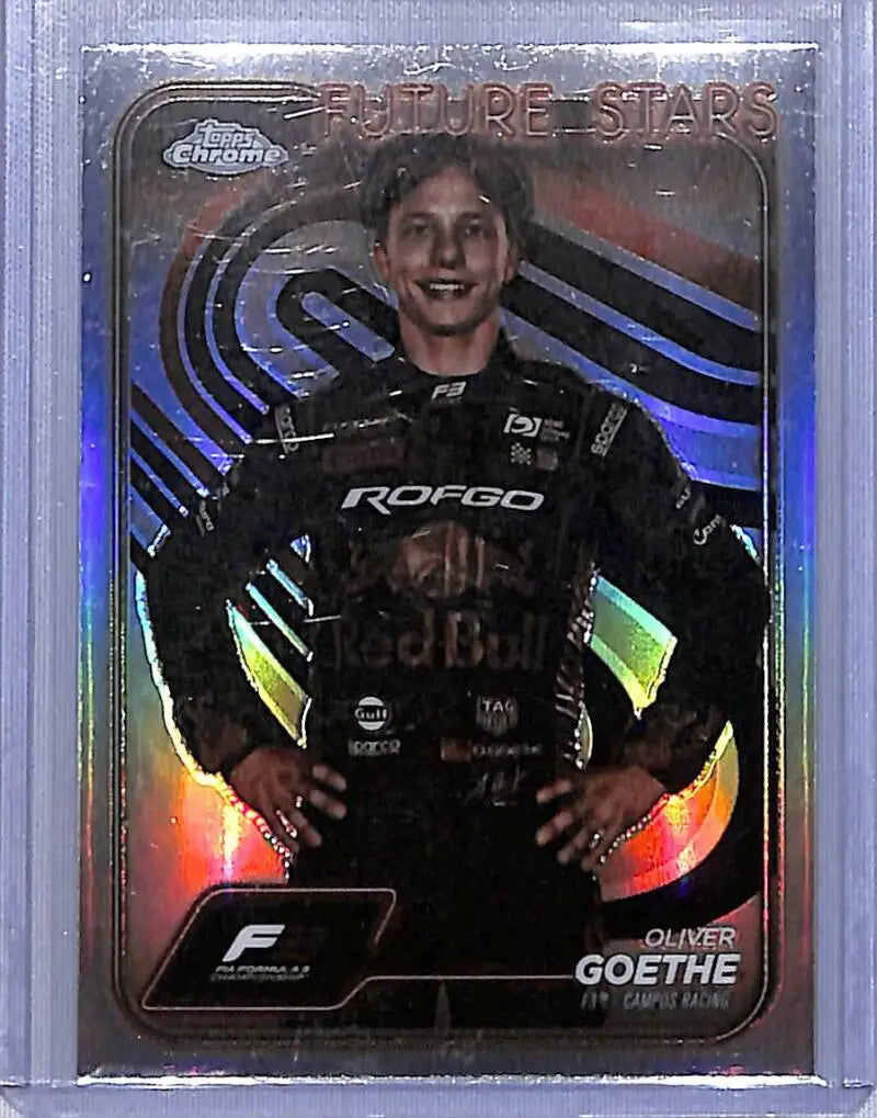 2024 Topps Chrome F1 Sepia #52 Oliver Goethe NM-MT - Racing Card Single