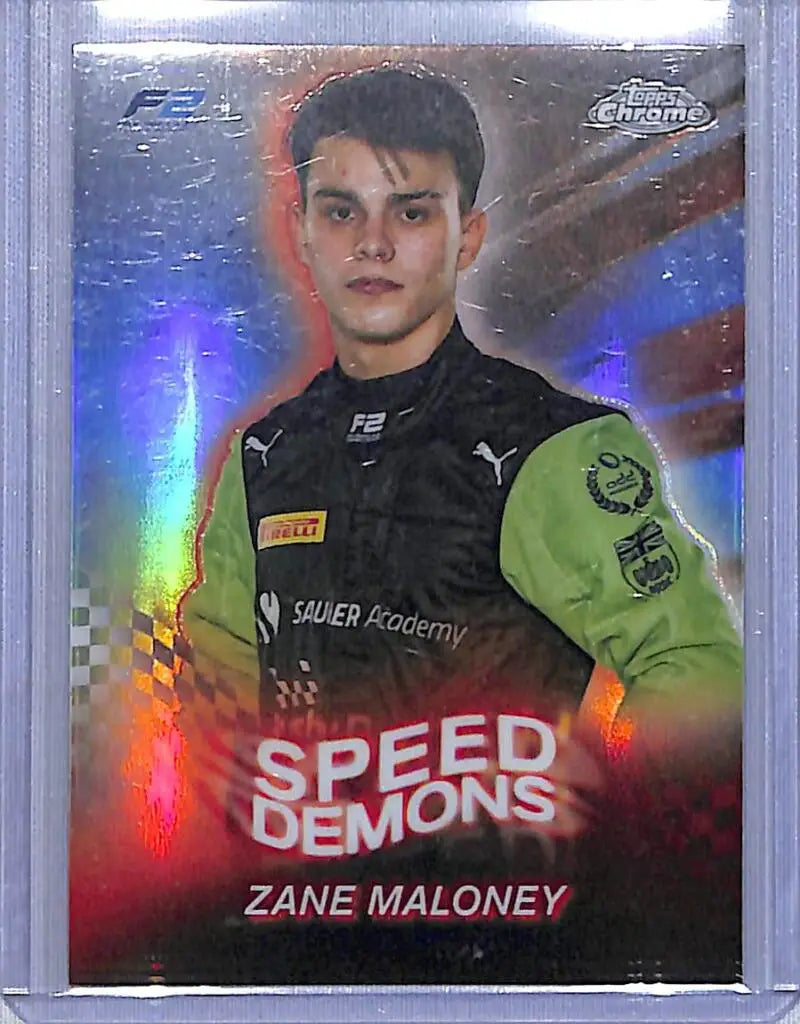 2024 Topps Chrome F1 Speed Demons #SD-25 Zane Maloney NM-MT - Racing Card Single