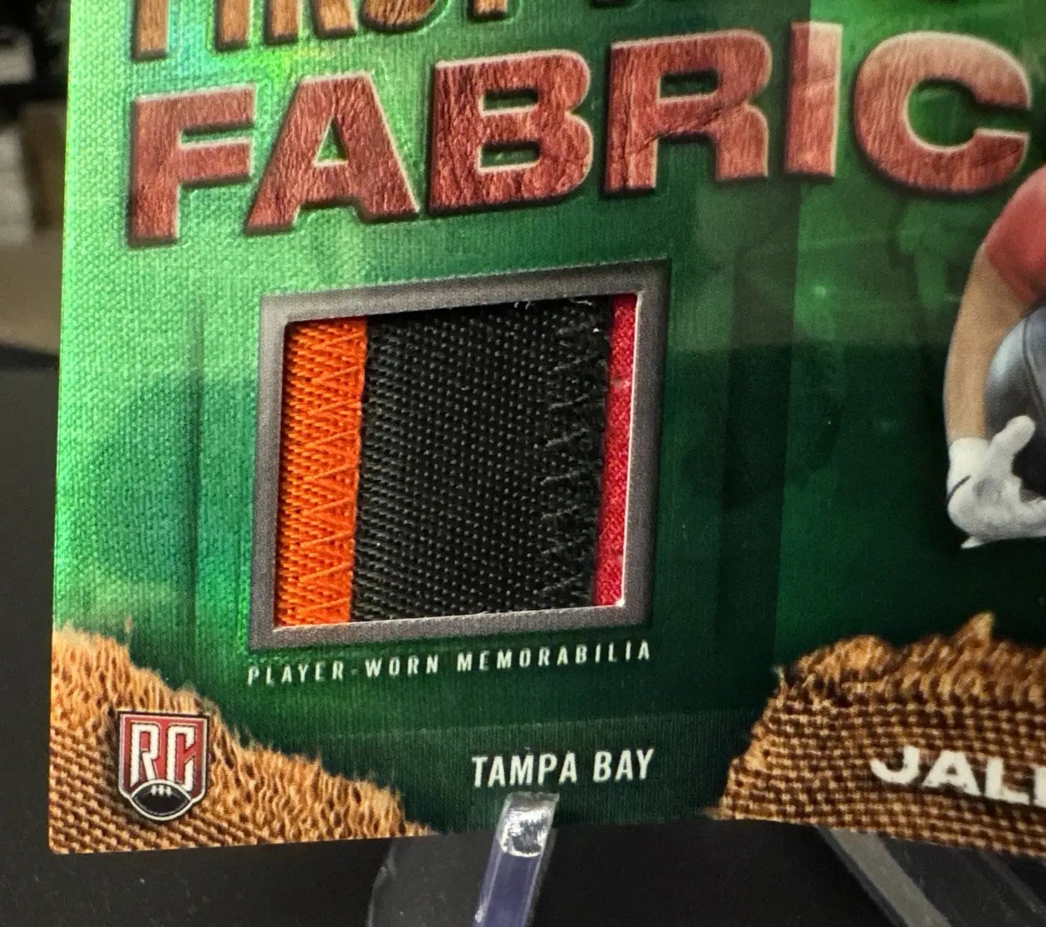2024 Topps Chrome Football Jalen McMillan First Year Fabric RC 49/99 - Football Card Single