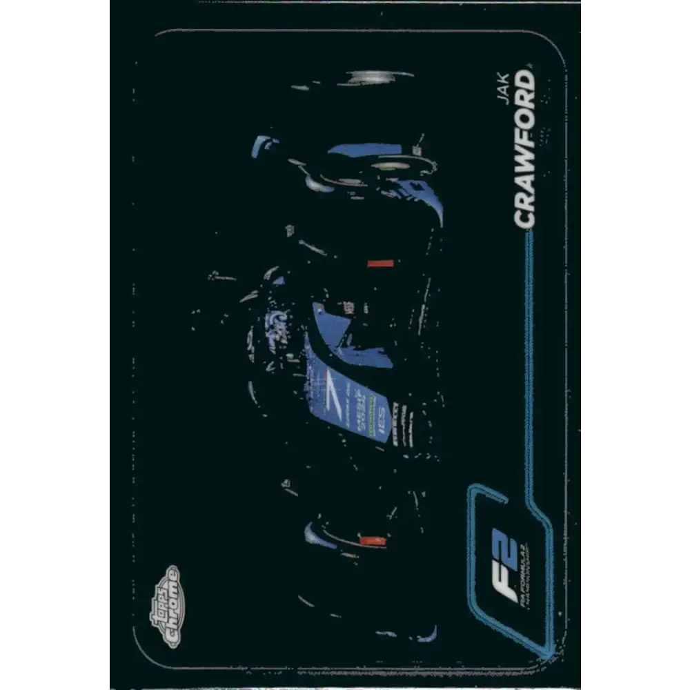 2024 Topps Chrome Formula 1 #105 Jak Crawford NM-MT F2 - DAMS Lucas Oil Racing Card - Racing Card Single