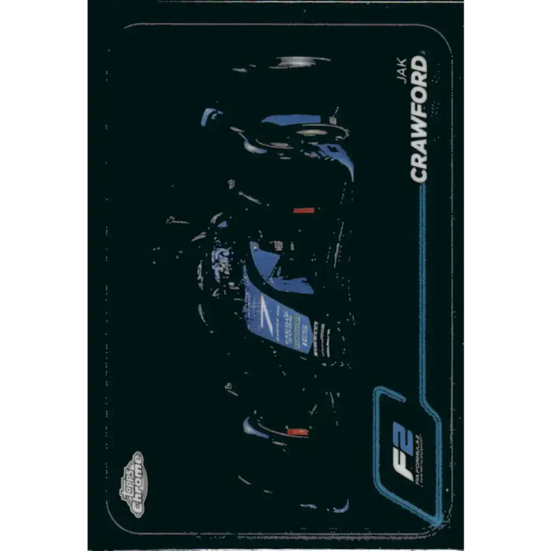 2024 Topps Chrome Formula 1 #105 Jak Crawford NM-MT F2 - DAMS Lucas Oil Racing Card - Racing Card Single