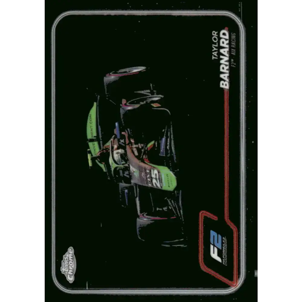 2024 Topps Chrome Formula 1 #108 Taylor Barnard NM-MT F2 - AIX Racing Racing Card - Racing Card Single