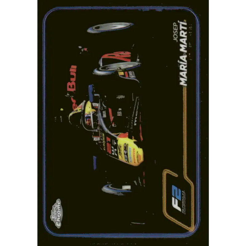 2024 Topps Chrome Formula 1 #114 Josep Maria Marti EX Excellent F2 - Campos Racing Racing Card - Racing Card Single
