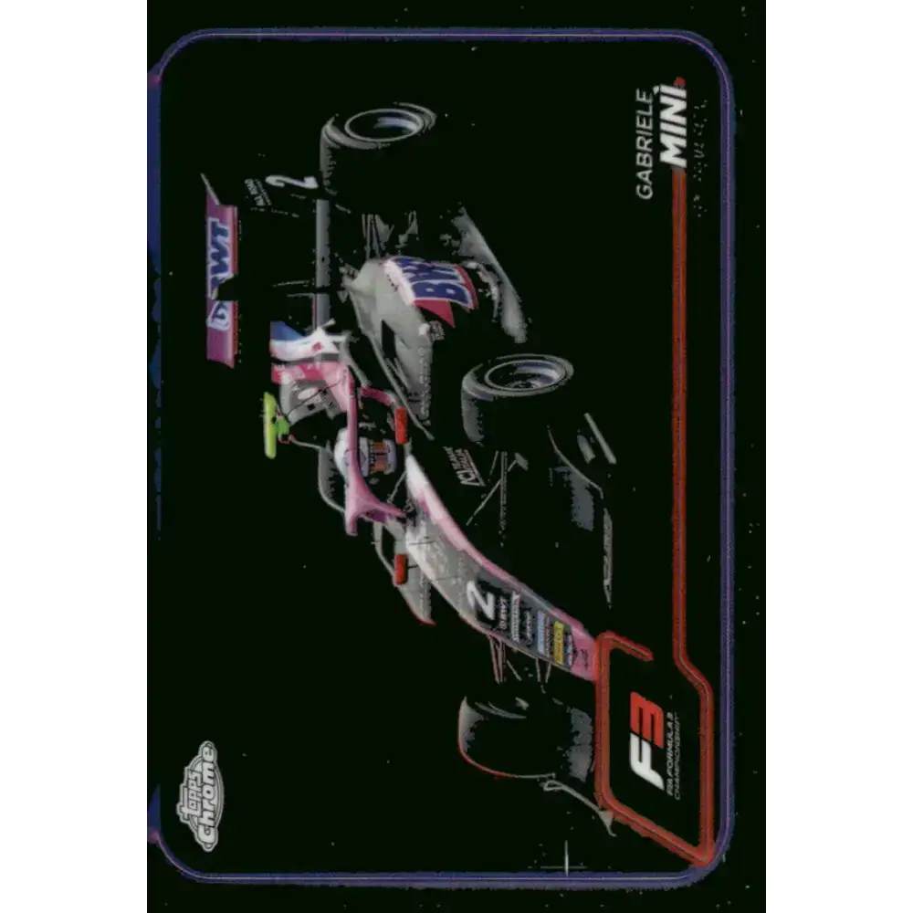 2024 Topps Chrome Formula 1 #116 Gabriele Mini NM-MT F3 - PREMA Racing Racing Card - Racing Card Single