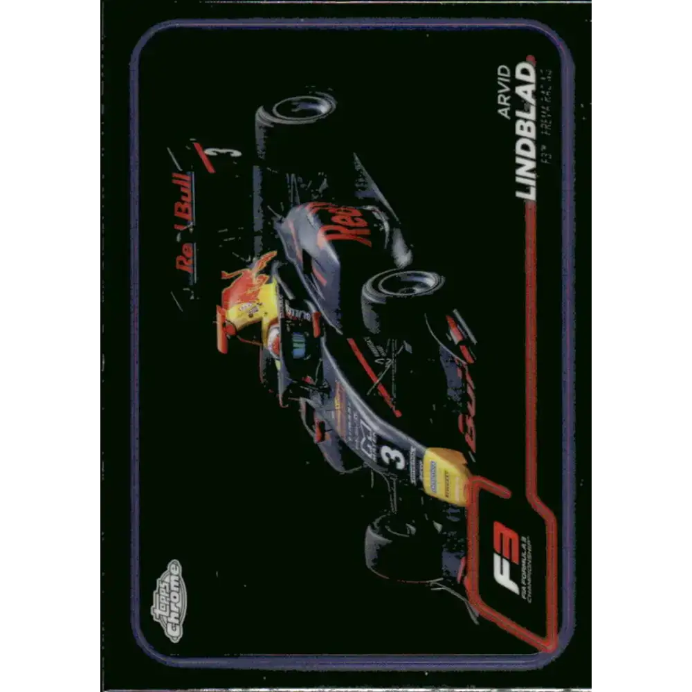2024 Topps Chrome Formula 1 #117 Arvid Lindblad NM-MT F3 - PREMA Racing Racing Card - Racing Card Single