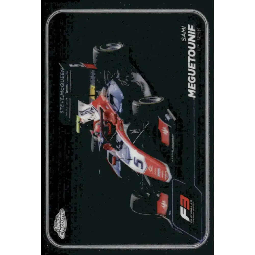 2024 Topps Chrome Formula 1 #119 Sami Meguetounif EX Excellent F3 - Trident Racing Card