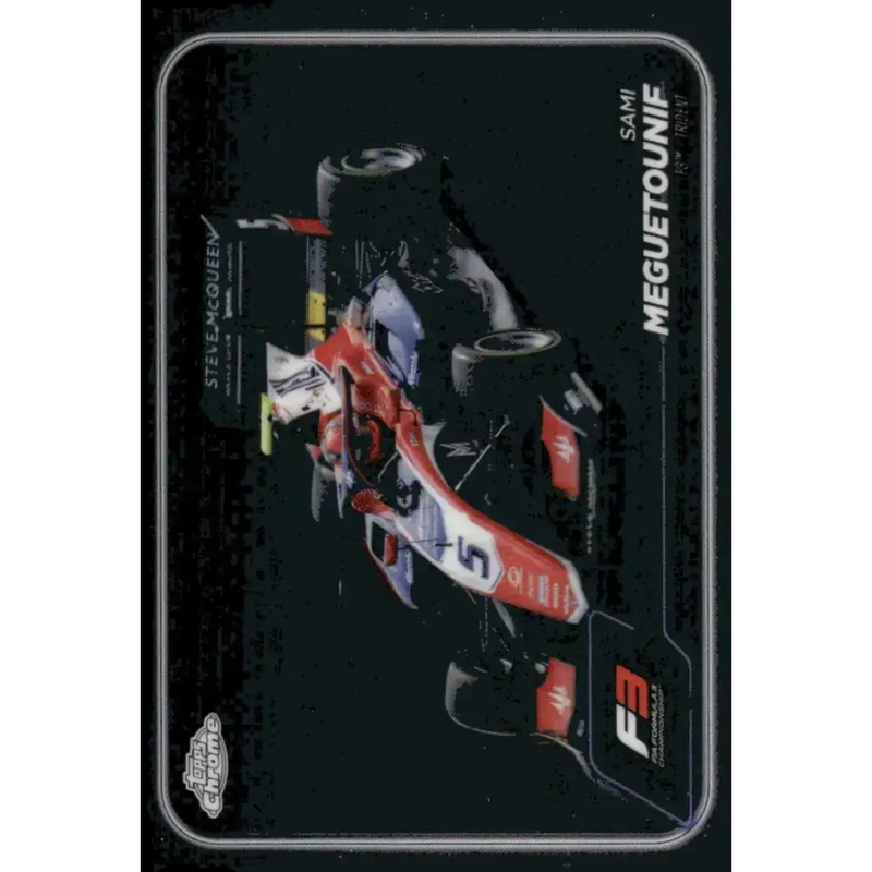 2024 Topps Chrome Formula 1 #119 Sami Meguetounif EX Excellent F3 - Trident Racing Card