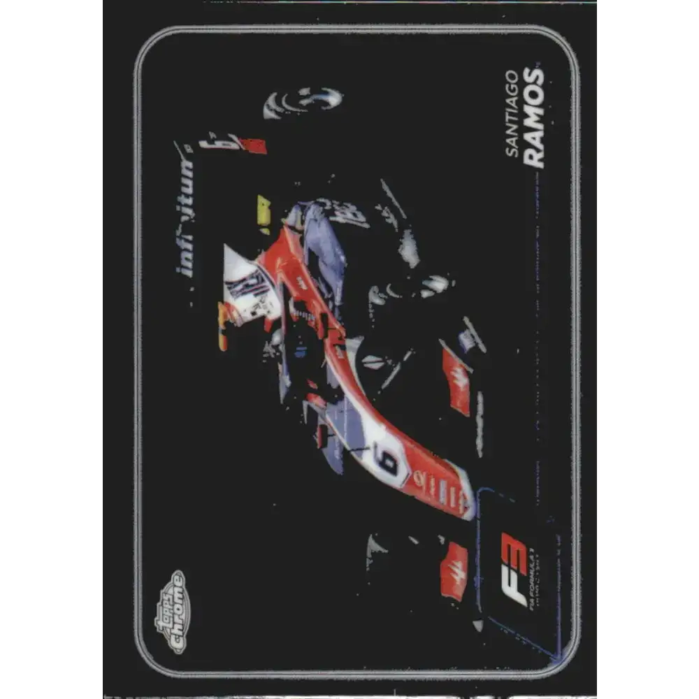2024 Topps Chrome Formula 1 #120 Santiago Ramos EX Excellent F3 - Trident Racing Card - Racing Card Single