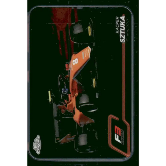 2024 Topps Chrome Formula 1 #122 Kacper Sztuka NM-MT F3 - MP Motorsport Racing Card - Racing Card Single