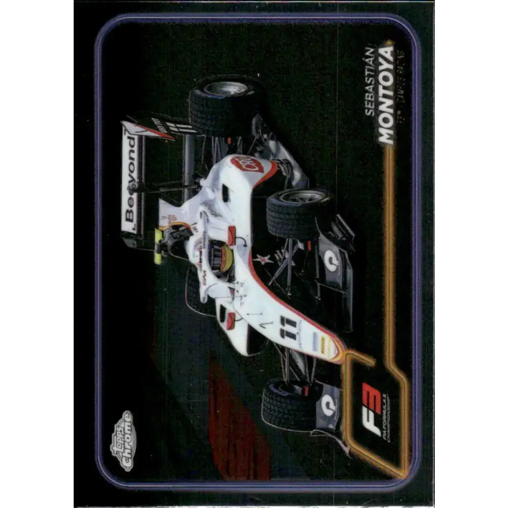2024 Topps Chrome Formula 1 #125 Sebastian Montoya NM-MT F3 - Campos Racing Racing Card - Racing Card Single