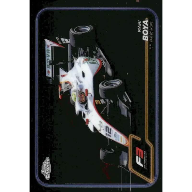 2024 Topps Chrome Formula 1 #126 Mari Boya EX Excellent F3 - Campos Racing Racing Card - Racing Card Single