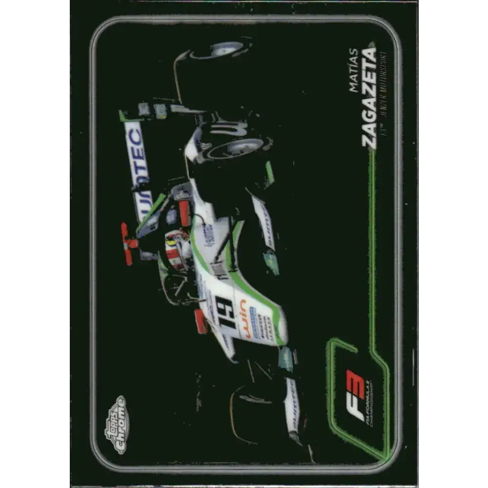 2024 Topps Chrome Formula 1 #132 Matias Zagazeta NM-MT F3 - Jenzer Motorsport Racing Card - Racing Card Single