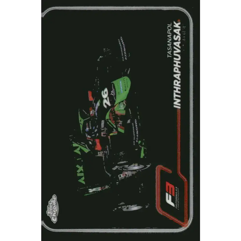 2024 Topps Chrome Formula 1 #139 Tasanapol Inthraphuvasak EX Excellent F3 - AIX Racing Racing Card - Racing Card Single