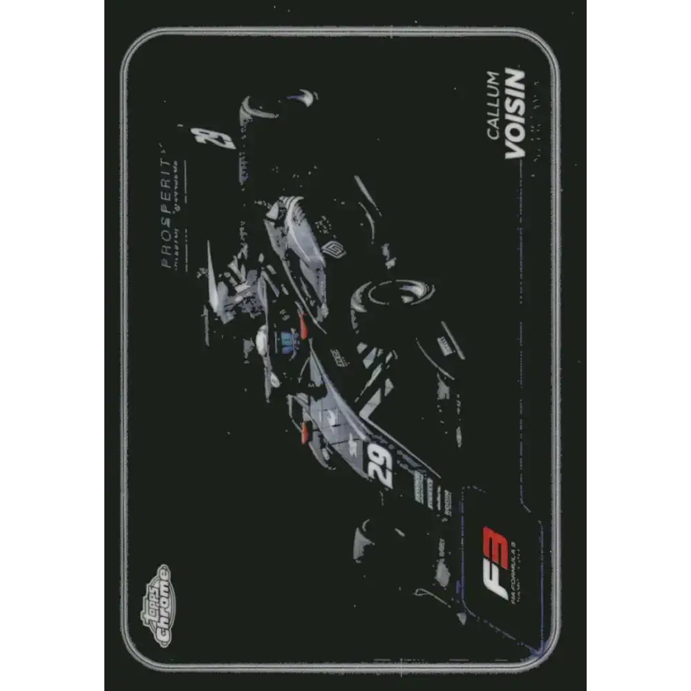 2024 Topps Chrome Formula 1 #142 Callum Voisin NM-MT F3 - Rodin Motorsport Racing Card - Racing Card Single