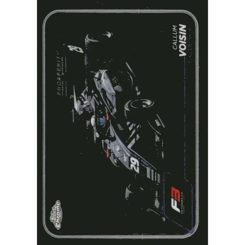 2024 Topps Chrome Formula 1 #142 Callum Voisin NM-MT F3 - Rodin Motorsport Racing Card - Racing Card Single