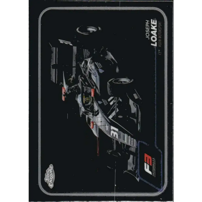 2024 Topps Chrome Formula 1 #143 Joseph Loake NM-MT F3 - Rodin Motorsport Racing Card - Racing Card Single
