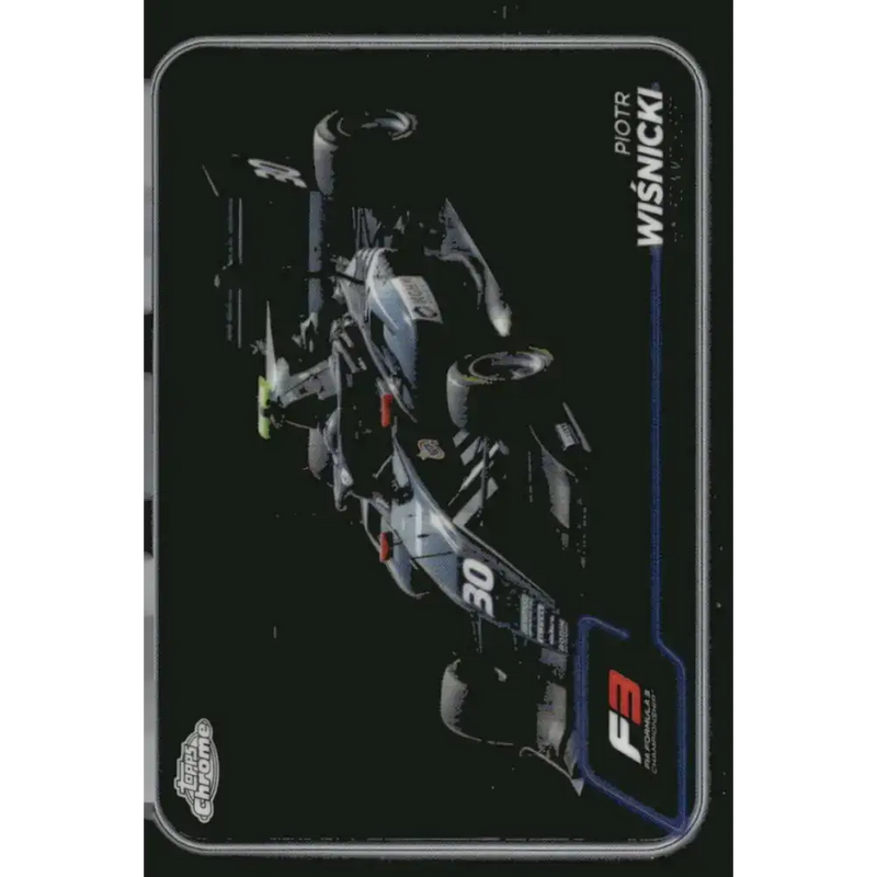 2024 Topps Chrome Formula 1 #144 Piotr Wisnicki NM-MT F3 - Rodin Motorsport Racing Card - Racing Card Single