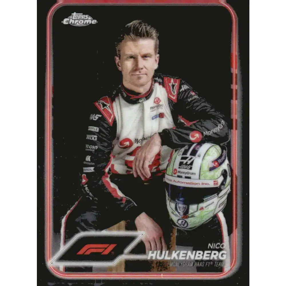 2024 Topps Chrome Formula 1 #15 Nico Hulkenberg EX Excellent MoneyGram Haas F1 Team Racing Card - Racing Card Single