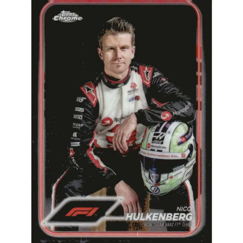 2024 Topps Chrome Formula 1 #15 Nico Hulkenberg NM-MT MoneyGram Haas F1 Team Racing Card - Racing Card Single