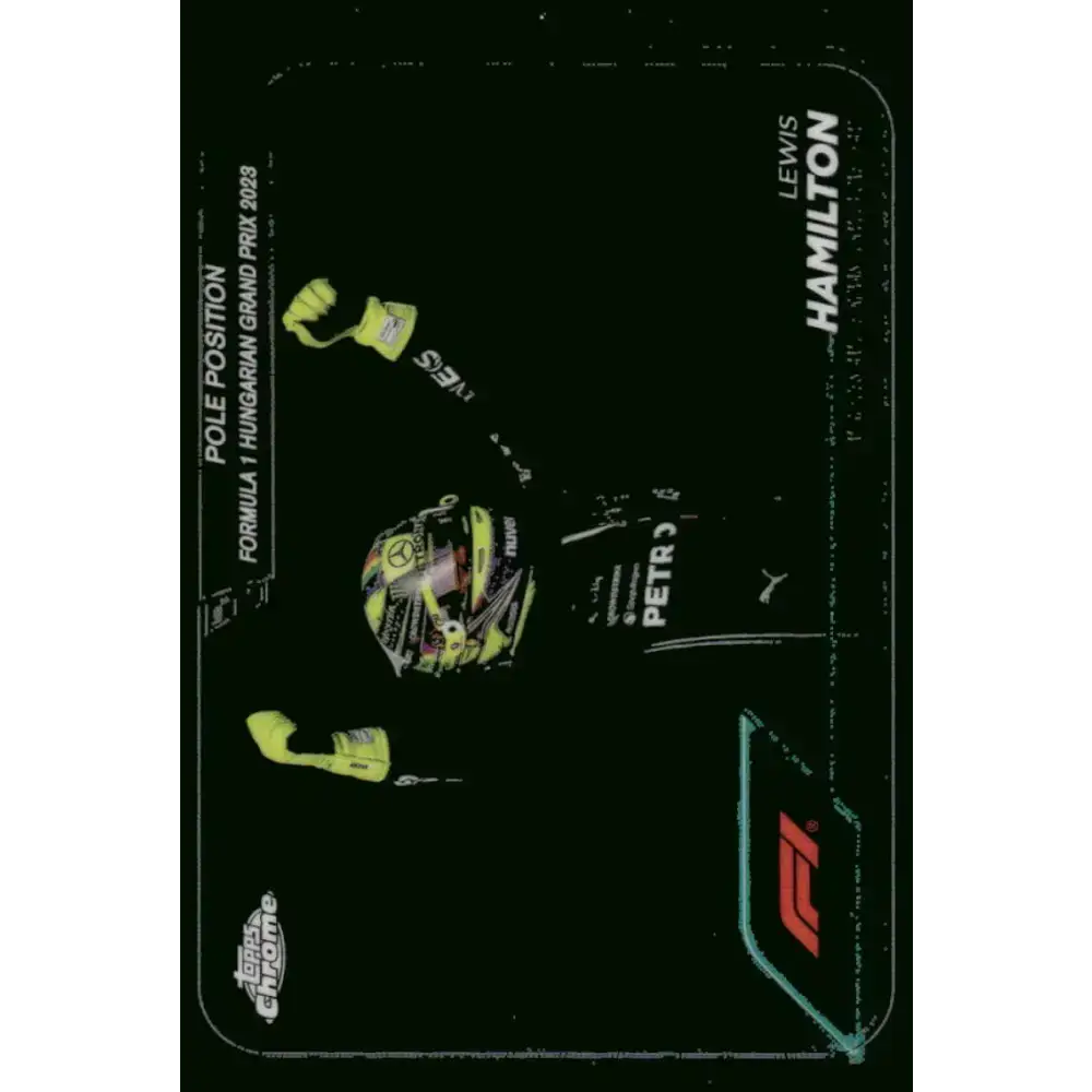 2024 Topps Chrome Formula 1 #158 Lewis Hamilton EX Excellent Mercedes-AMG Petronas Formula One Team Racing Card