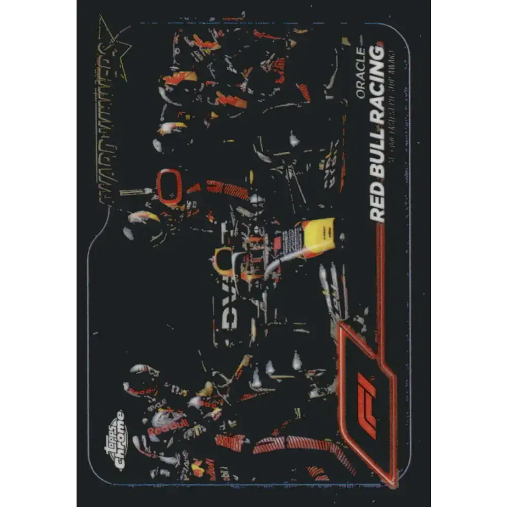 2024 Topps Chrome Formula 1 #181 Oracle Red Bull Racing EX Excellent Oracle Red Bull Racing Racing Card - Racing Card