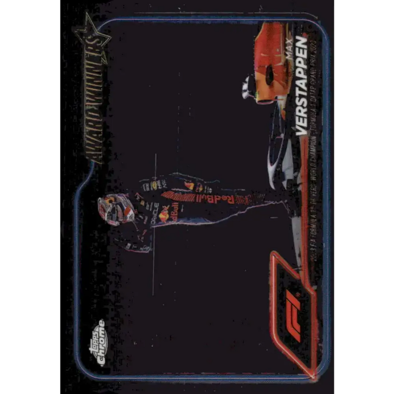 2024 Topps Chrome Formula 1 #183 Max Verstappen EX Excellent Oracle Red Bull Racing Racing Card - Racing Card Single