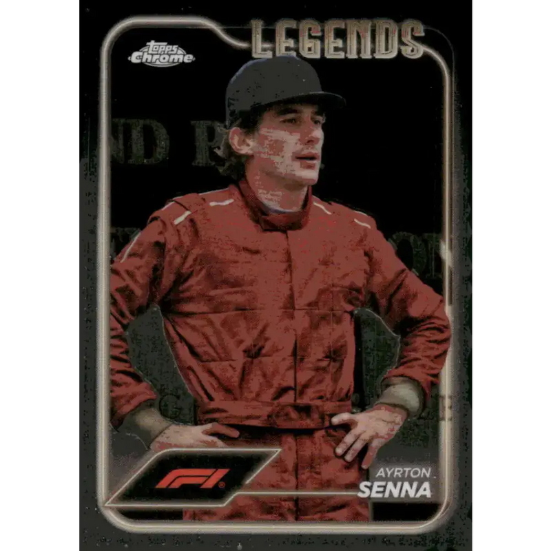 2024 Topps Chrome Formula 1 #188 Ayrton Senna EX Excellent Legend Racing Card - Racing Card Single