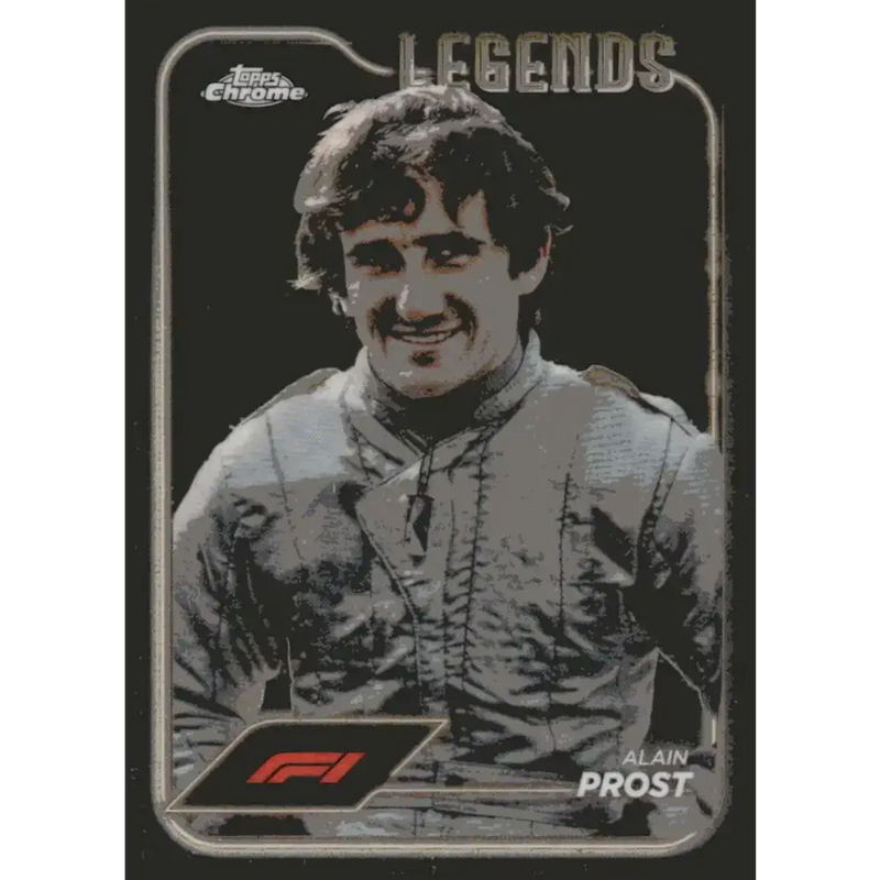 2024 Topps Chrome Formula 1 #190 Alain Prost EX Excellent Legend Racing Card - Racing Card Single
