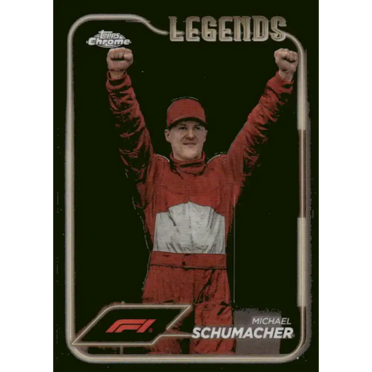 2024 Topps Chrome Formula 1 #192 Michael Schumacher EX Excellent Legend Racing Card - Racing Card Single