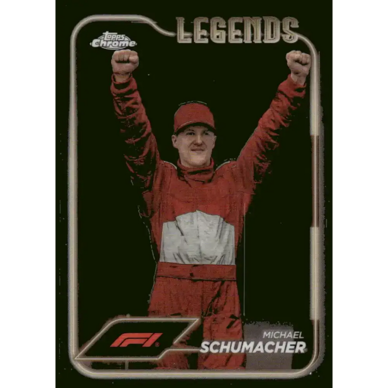 2024 Topps Chrome Formula 1 #192 Michael Schumacher EX Excellent Legend Racing Card - Racing Card Single