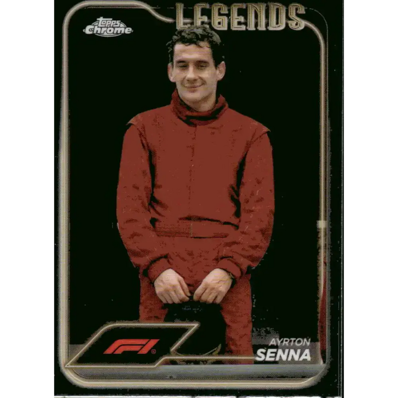 2024 Topps Chrome Formula 1 #193 Ayrton Senna EX Excellent Legend Racing Card - Racing Card Single