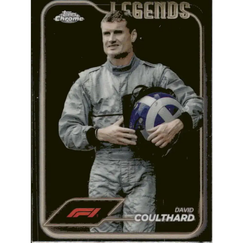 2024 Topps Chrome Formula 1 #196 David Coulthard EX Excellent Legend Racing Card - Racing Card Single