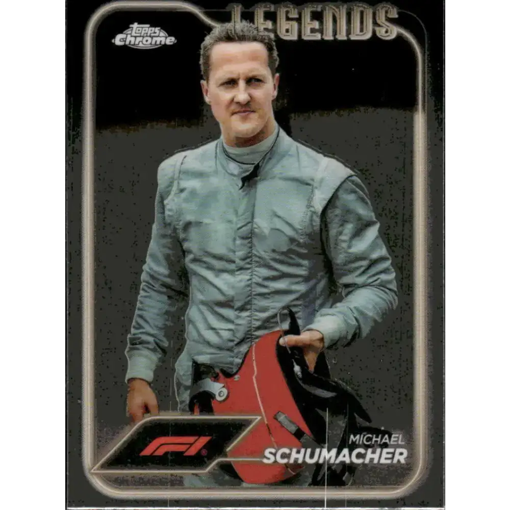 2024 Topps Chrome Formula 1 #197 Michael Schumacher NM-MT Legend Racing Card - Racing Card Single