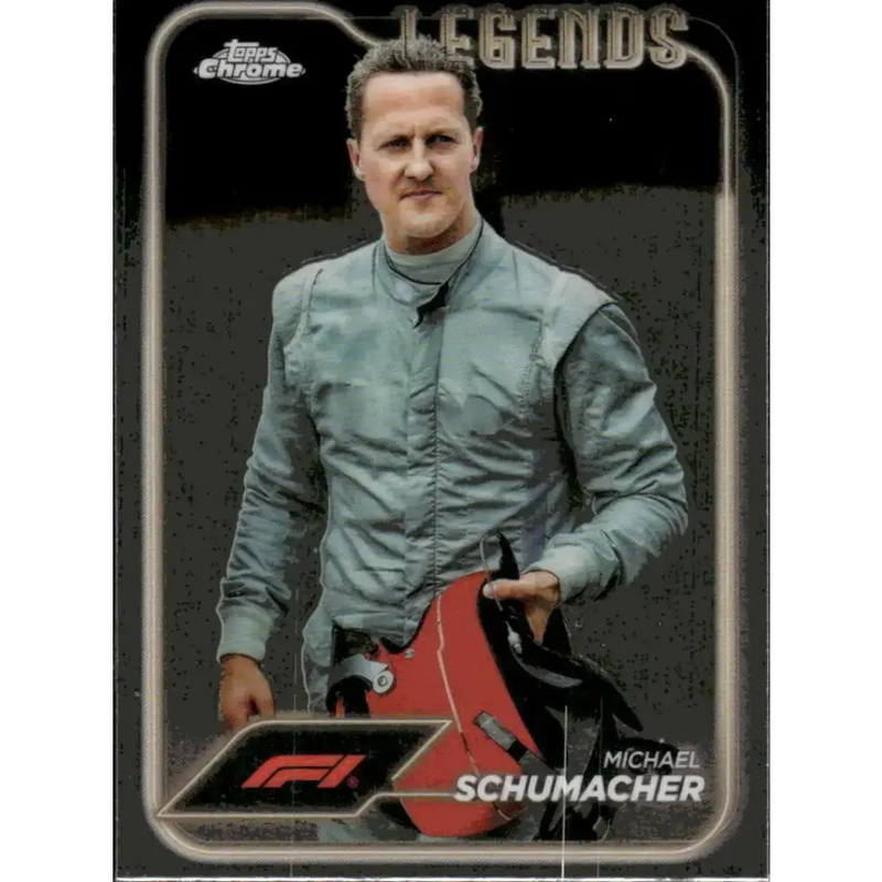 2024 Topps Chrome Formula 1 #197 Michael Schumacher NM-MT Legend Racing Card - Racing Card Single