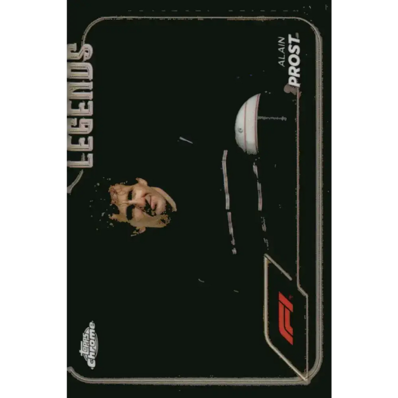 2024 Topps Chrome Formula 1 #200 Alain Prost NM-MT Legend Racing Card - Racing Card Single
