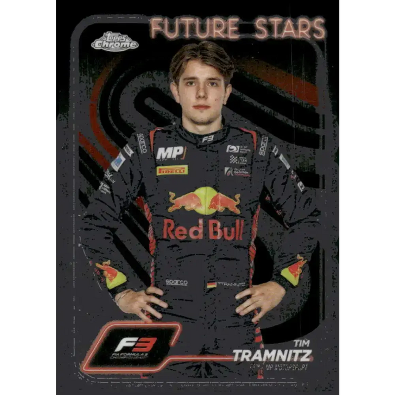 2024 Topps Chrome Formula 1 #49 Tim Tramnitz EX Excellent F3 - MP Motorsport Racing Card - Racing Card Single