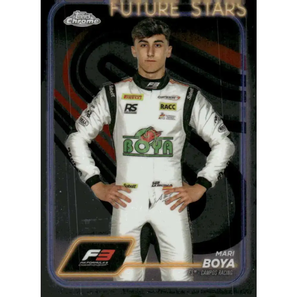 2024 Topps Chrome Formula 1 #54 Mari Boya EX Excellent F3 - Campos Racing Racing Card