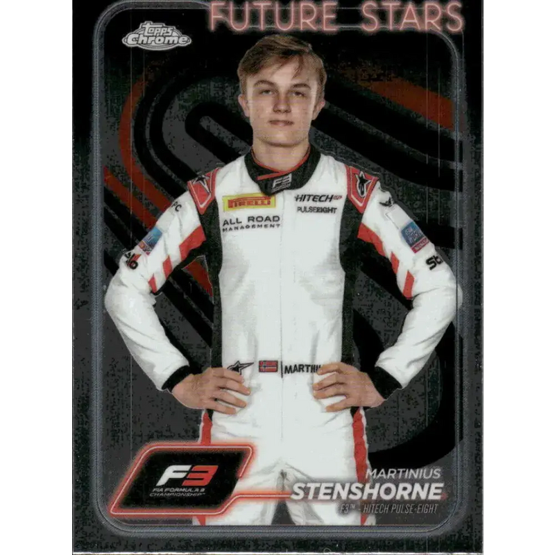 2024 Topps Chrome Formula 1 #56 Martinius Stenshorne NM-MT F3 - Hitech Pulse-Eight Racing Card - Racing Card Single