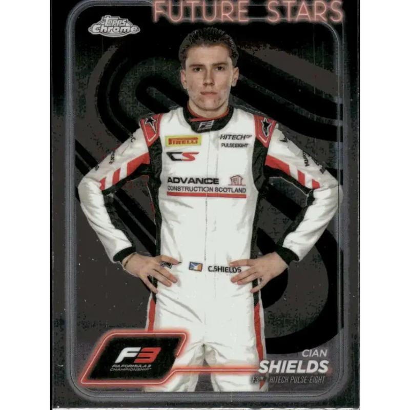 2024 Topps Chrome Formula 1 #57 Cian Shields NM-MT F3 - Hitech Pulse-Eight Racing Card - Racing Card Single